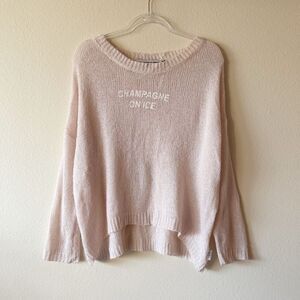 The Laundry Room Pink Crew Neck Sweater